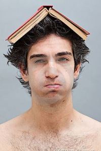 Cause sometimes, you just wanna put a book on your head